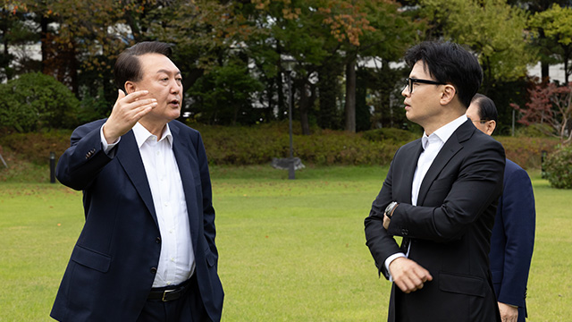 [속보] 한동훈 대표, 윤 대통령에 김 여사 관련 3대 요구·특별감찰관 요청