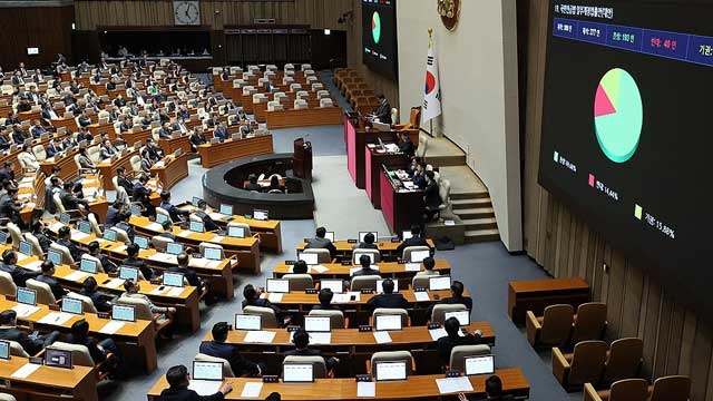 [속보] ​‘보험료율 13%·소득대체율 43%’ 국민연금법개정안, 국회 본회의 통과 