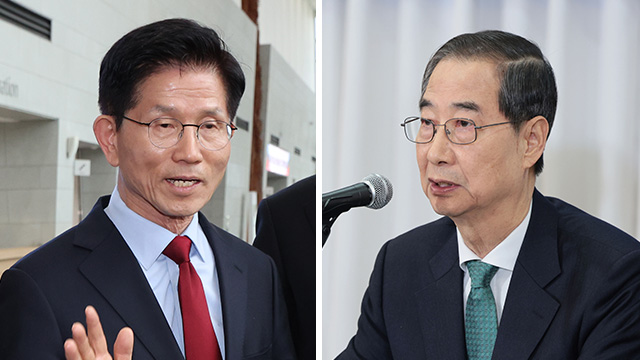 [속보] 김문수 “내일 오후 6시 한덕수 만나기로 약속…단일화 여론조사 중단해야”