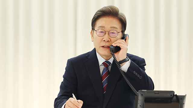 [속보] 대통령실 “이 대통령, 일본 이시바 총리와 첫 <br>통화”