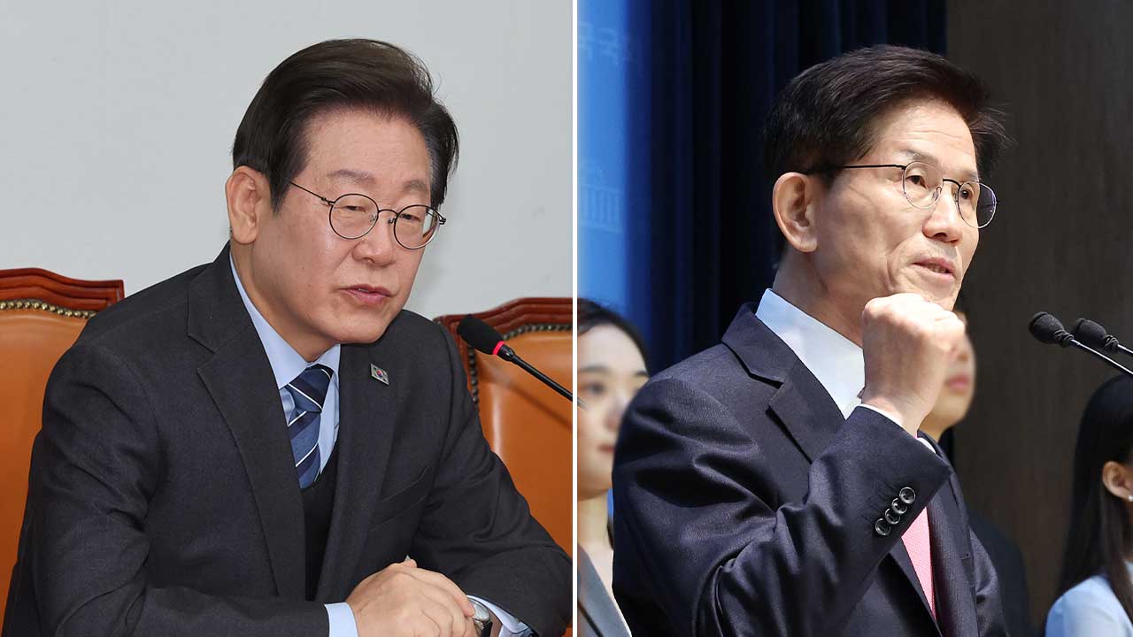 이재명 “새로운 일 시작” 대표직 사퇴…<br>김문수 “이재명, 확실히 바로잡겠다” 출사표