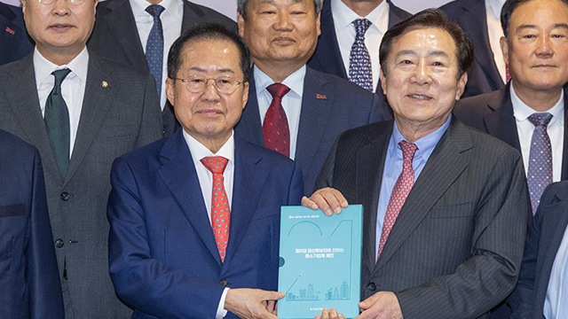 홍준표 “중소기업 상속세 면제해야…대기업은 완화”