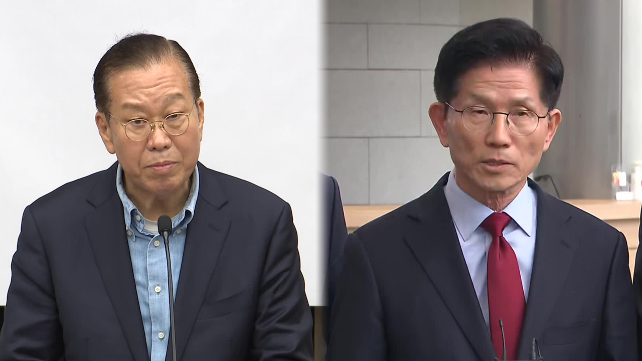 국민의힘 “내일 단일화 찬반 당원조사”…<br>김문수 “후보 끌어내리려 해”