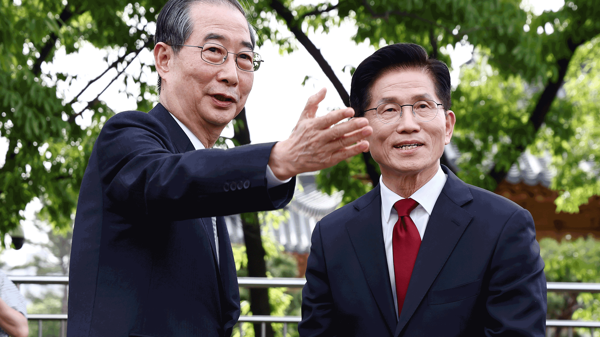 김문수·한덕수, 2차 담판도 ‘결렬’…‘단일화’ 입장차만 확인