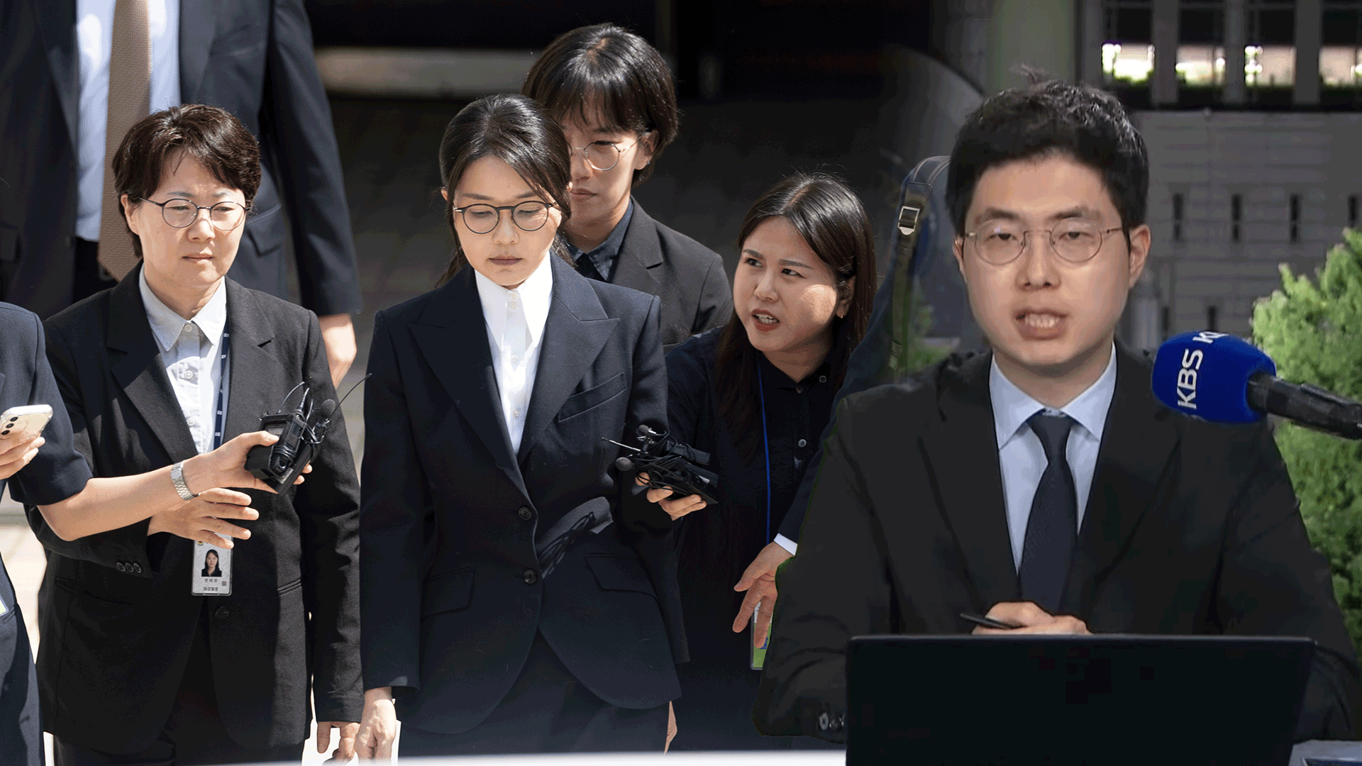 아무 말 없던 김건희…구속 여부는 밤 늦게